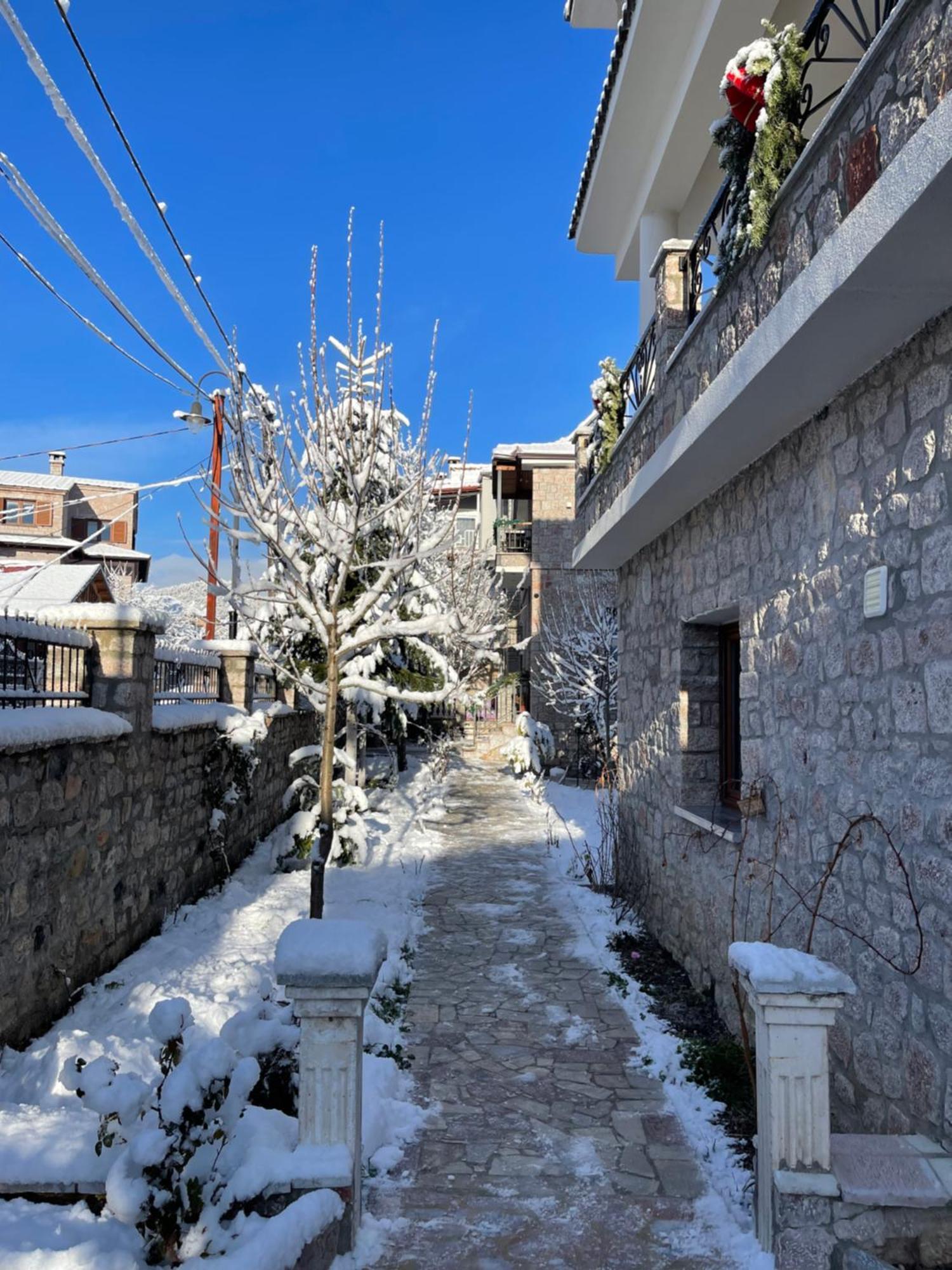 Hotel Bujtina Liana Voskopojë Exterior foto